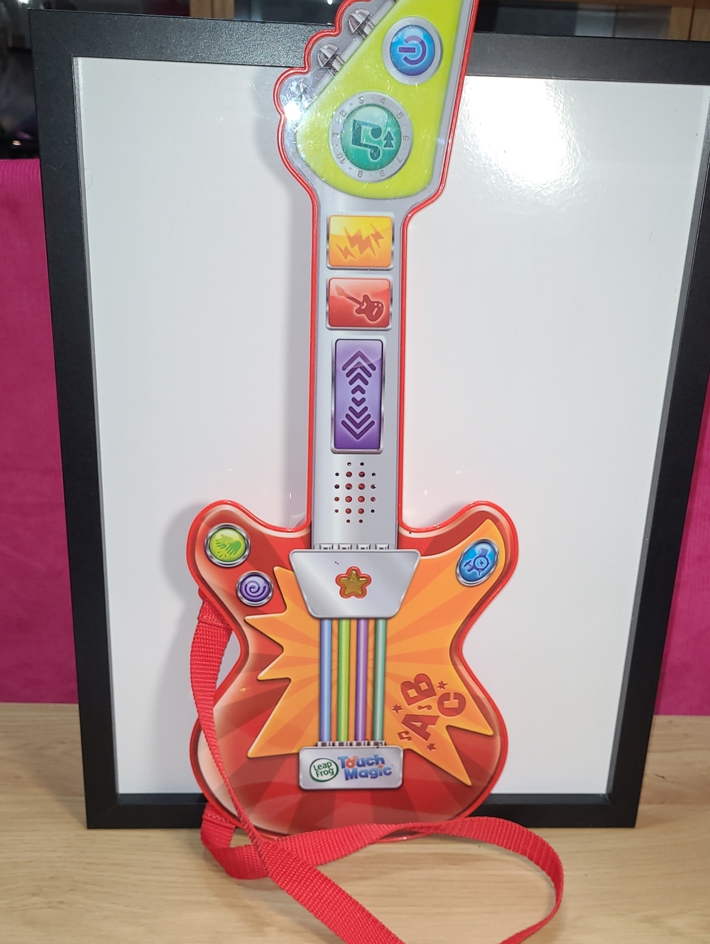 LEAP FROG TOUCH MAGIC "ROCKING GUITAR" Tested And WORKS